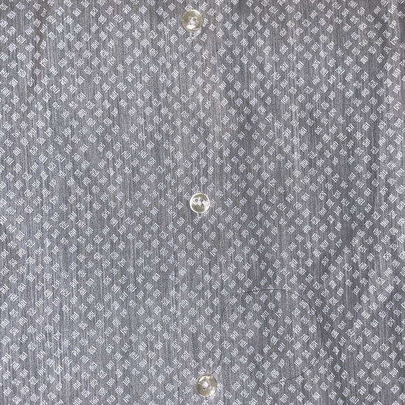 Michael Kors Slim Fit Geometric Grey Print NWT - Picture 4 of 6